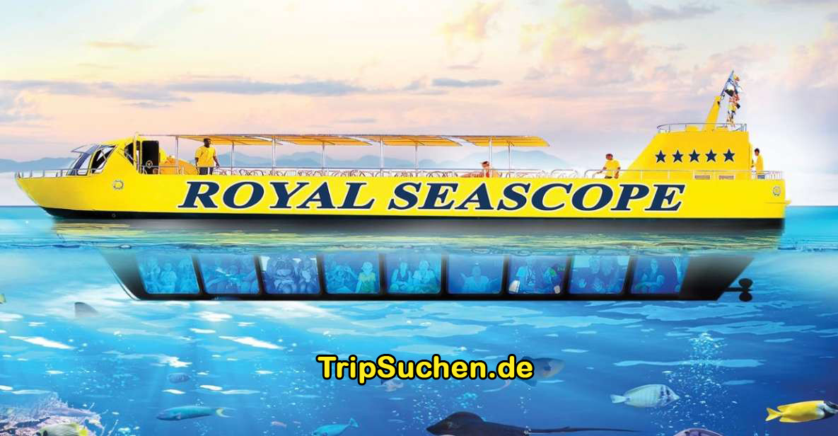 Privat Ausflug mit Glasbodenboot & Hurghada Stadtrundfahrt